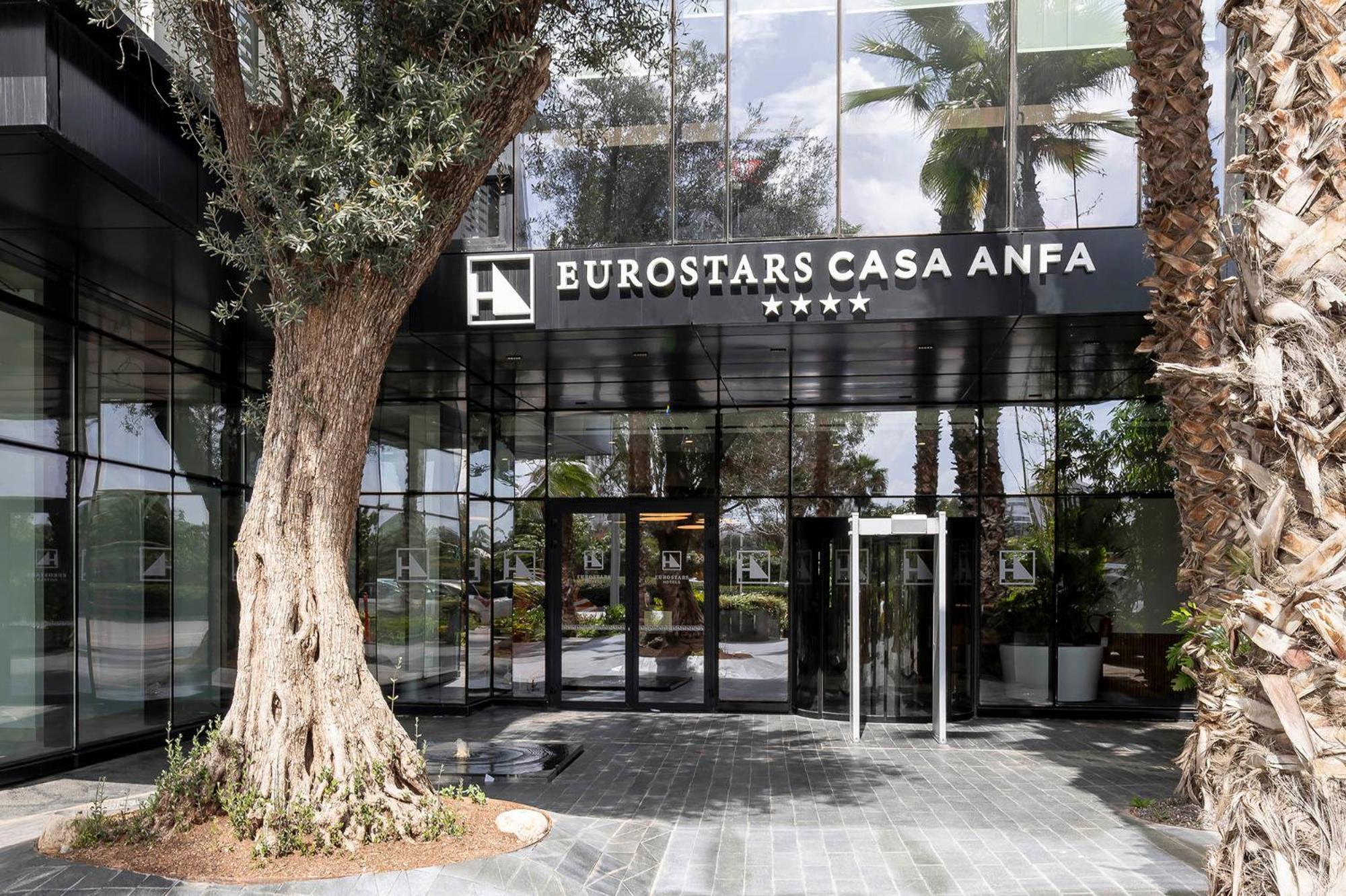 ホテル Eurostars Casa Anfa カサブランカ エクステリア 写真
